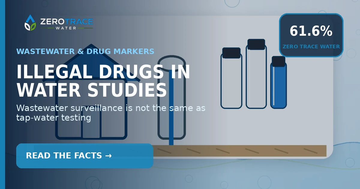 Social preview for Cocaine and Xylazine in Water Studies: Wastewater Is Not Drinking Water