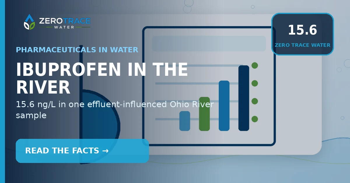 Social preview for Ibuprofen in Waterways: How an Everyday Pain Reliever Reaches the River