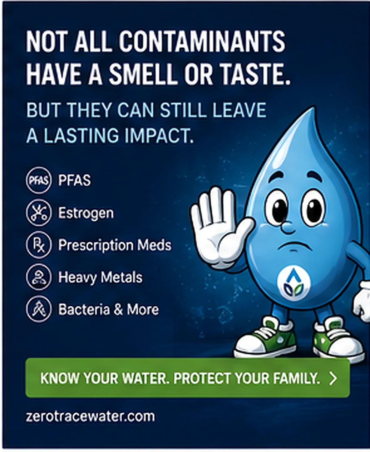 Why a Water Concern May Have No Smell or Taste guide illustration