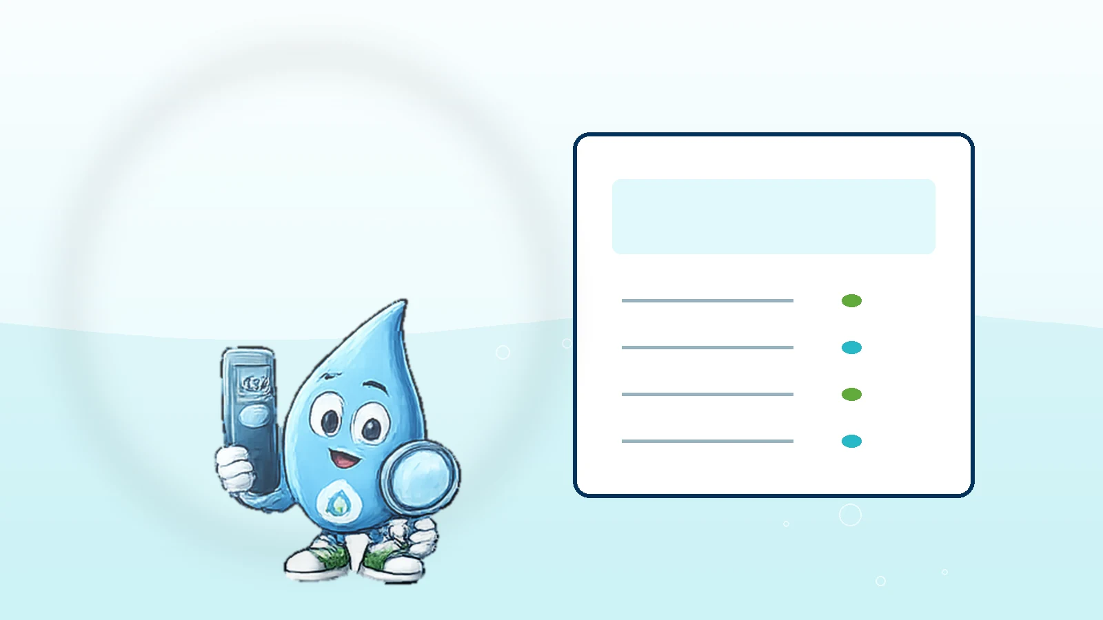 Home Water Assessment illustration