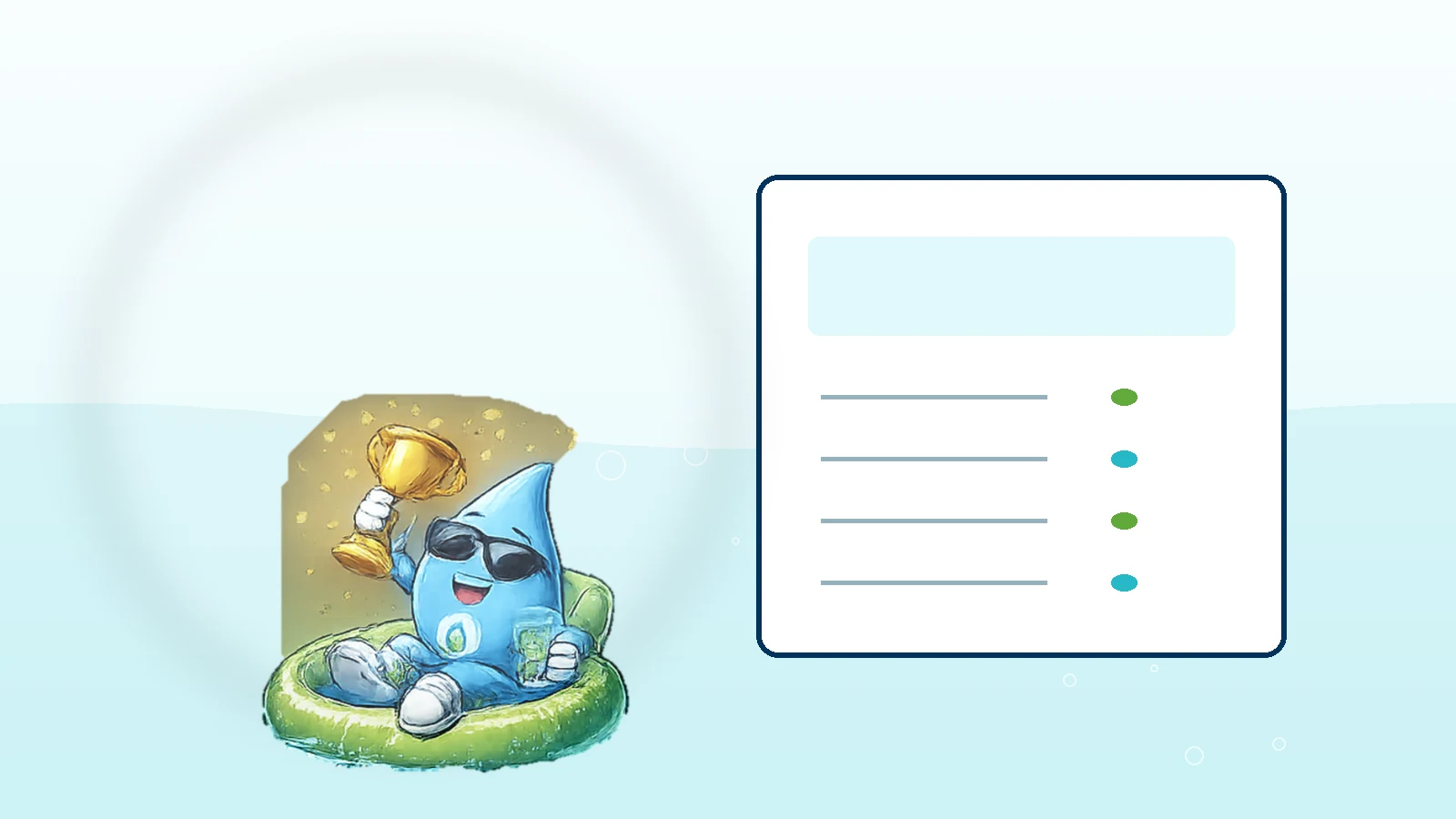 Water Filtration Consultation illustration