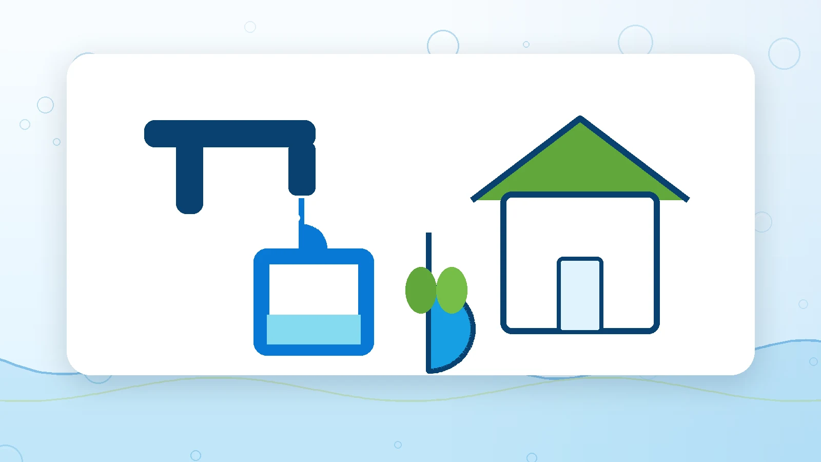 Clean drinking water from a reverse osmosis system