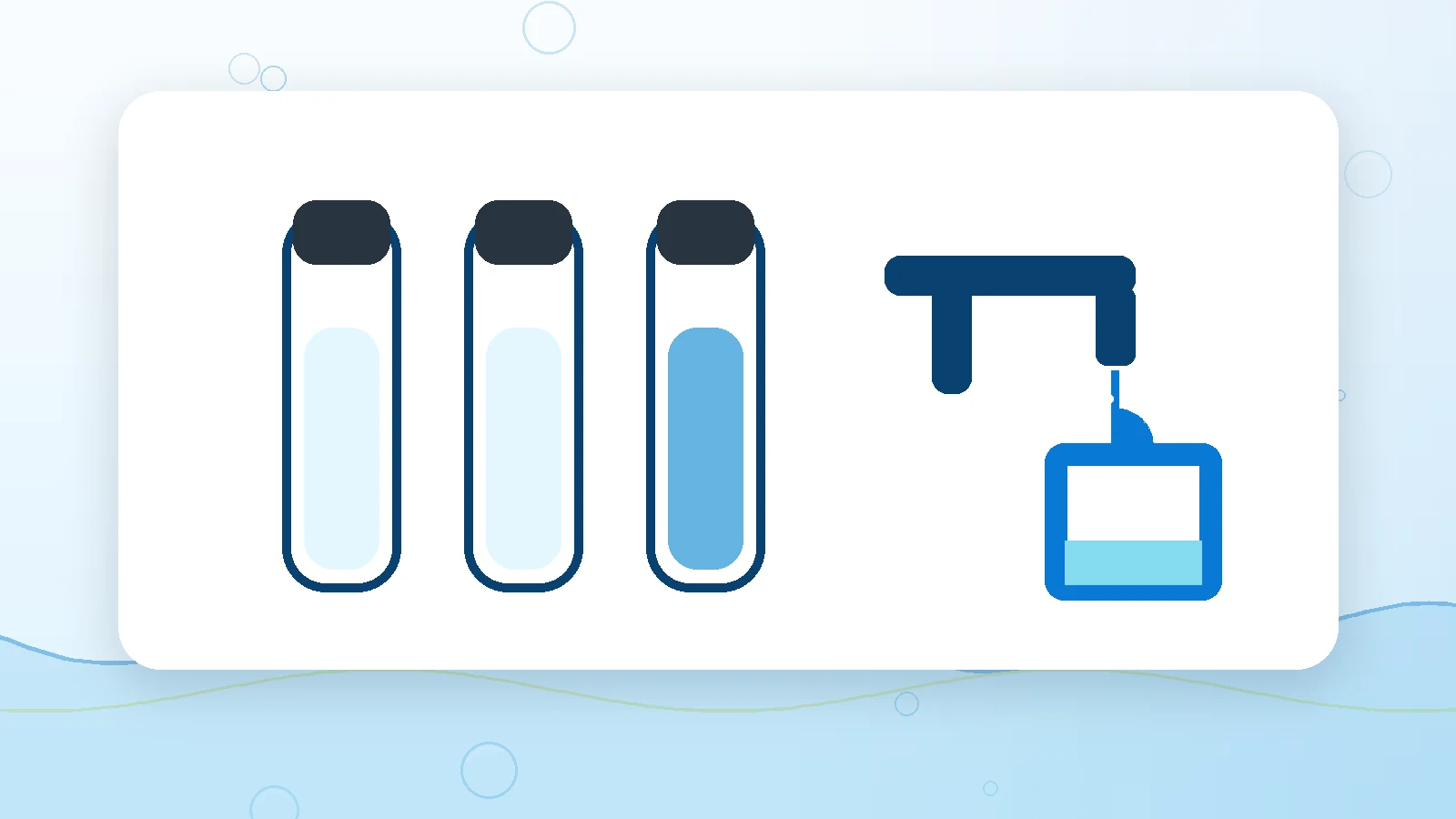 Illustration for Reverse Osmosis Product Water and Reject Water Ratios